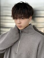 ジーナ 天神(Zina)&nbsp;刈り上げマッシュ/フェザーパーマ 【メンズサロンZina天神】