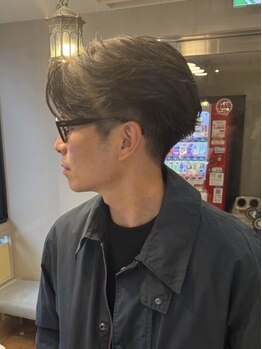 パーミル ヘア クマモト(permille ‰ hair Kumamoto)の写真/《下通りアーケード内◆高技術×プチプラ》相談しやすい気さくなスタッフのカッコイイスタイル提案が好評☆