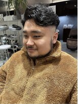 トパ タカオカ(topa takaoka) オールバックパーマ