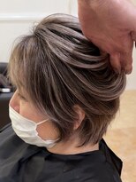 ヘアールーチェ(Hair Luce)&nbsp;ホワイトピングバレイヤージュ