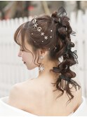 編みおろしポニー