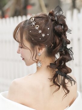 グランマッシュ(GRANMASH) 編みおろしポニー