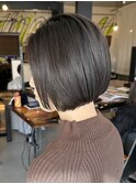 黒髪×大人ボブ
