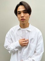 ファルベ(Farbe)&nbsp;スパイキーショートブルーブラックフェザーパーマサーフカール