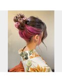 浴衣用ヘアアレンジ♪
