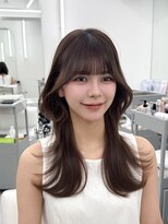アマトウキョウスマートサロン(AMA TOKYO×Smart Salon)&nbsp;くびれミディ/トレンド韓国ヘア/くびれ巻き/レイヤーカット