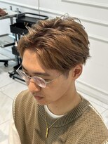 ヘアーアンドメイク ニューヨークニューヨーク 姫路店(Hair&Make NYNY)&nbsp;ライトベージュ×フェザーショート