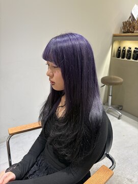 スリー(THREE) ルーツカラー×ロングレイヤー