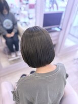 ヘアメイクアン(Hair Make Une)&nbsp;【ボブ×ロイヤルアッシュ】大人かわいいを叶えるツヤ感ヘア♪