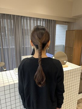 ケシキ 表参道 原宿(kesiki.) 結婚式/お呼ばれヘア/ヘアセット/ヘアアレンジ