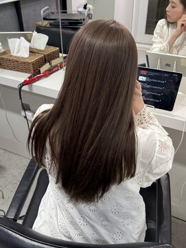 グロウ 渋谷西口(grow) グレージュカラー／ブリーチあり透明感カラー