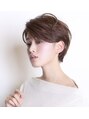 ヘアメイクスタジオ アビール 調布(abi‐ru)&nbsp;大人ハンサムショート女性らしい綺麗目ショート!