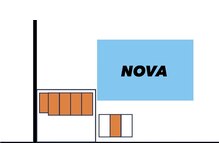 NOVA【ノヴァ】【4月1日NEW OPEN(予定)】の雰囲気(★駐車場★オレンジの箇所にお停めください♪ )