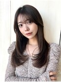 ＊20代30代40代◎小顔シースルー前髪2wayレイヤーワンカール