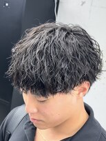 オーバル ジングウマエ(OVARL jingumae) 縦落ちツイストスパイラルラウンドマッシュ