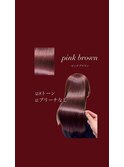 【ブリーチなしダブルカラー/暖色カラー】Zina秋元