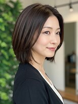 アイスタイル 藤三陽光台店(I STYLE) 30-40代にオススメ★大人クールな艶ボブスタイル