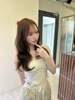 ディーン ジュスィ 栄店(DEAN JECY) ブリーチなし透明感カラーにレイヤーカット