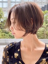 ピークアブー 原宿ハラカド(PEEK-A-BOO)&nbsp;大人ショートヘア/絶壁ゼッペキ解消/大人ハンサムクール/くせ毛