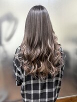 ワンスタイル(One style)&nbsp;【ケアブリーチ2回】バレイヤージュ＋髪質改善トリートメント