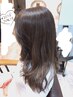 似合わせ◎デザインカット+リタッチカラー+髪補修トリートメント　￥11550