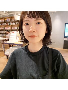ヘアーエスクールシーユー 枚方T-SITE店(hair S.COEUR×Cu) ボブと前髪のステキな関係性