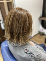 ネオールヘア(NEOLL- HAIR)&nbsp;そとはねキュートボブ+ハイライト