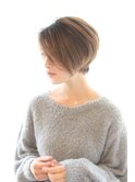 【30代40代50代】毛流れ綺麗なひし形ショート