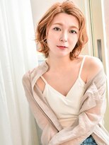 イリーブ(elieve) ショートボブ・ボブで愛され柔らかシアベージュカラー