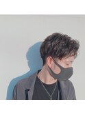 スパイラル風パーマ