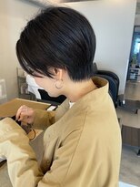 ヌース(NOUS)&nbsp;【nous】黒髪/大人ショートボブ/ハンサムショート/薬院天神今泉