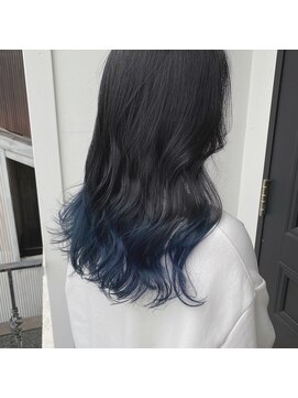 ヘアスタジオ アルス 御池店(hair Studio A.R.S) ブルーグラデーション#くすみブルー