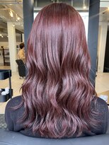 アクアオモテサンドウ(ACQUA omotesando)&nbsp;△ブリーチなしピンクブラウンパープルベージュ暖色系カラー