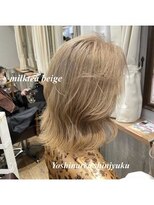 ワット 原宿店(W)&nbsp;W-ワット-原宿店＊ミルクティーベージュ