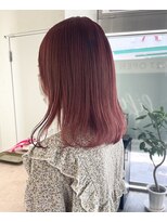 リフトバイマグ 松本駅前店(lift by mag) 透明感カラー★ダブルカラーブリーチピンクブラウン