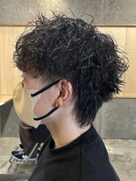 ニアウ 伊勢崎連取店(Niau)&nbsp;メンズマッシュパーマツイストスパイラルパーマ波巻きパーマ