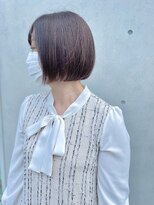 ブランロール 中目黒店(Blanl'or) 大人ガーリー/ダークアッシュ/似合わせカット/レイヤーカット