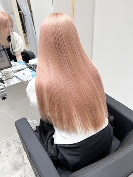 ワク 藤沢店(waku) ハイトーン/ダブルカラー/ミルクティー