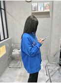 ダークグレー/バレイヤージュ