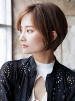 カライングドゥ(ing deux)&nbsp;大人ショートボブ丸みショートカットマッシュショート前髪あり