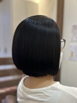 フリージア(freesia)&nbsp;ショートボブ/黒髪スタイル/〈30代40代50代〉