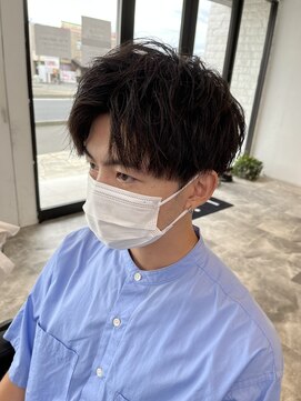 ラッドバイプティパ(rad...by petit-pas) ＊アップバング×2wayショートマッシュヘア/水戸/メンズ/学割＊