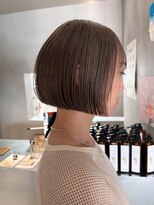 ハウ 心斎橋(how)&nbsp;ミニボブ/ショート/ショートヘア/前下がりボブ/ぱつっとボブ