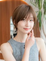 イオ 本厚木(io)&nbsp;20代30代大人ショートイメチェンフルバング似合わせカット
