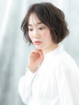 ドクターズ サロン ラブ(Dr's Salon LAB)&nbsp;ゆるふわパーマ小顔くすみカラーマッシュボブl古河20代30代40代
