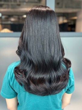 アルバム 渋谷パルコ(ALBUM) グレーベージュグレージュカラーレイヤーロング美髪_ba481511