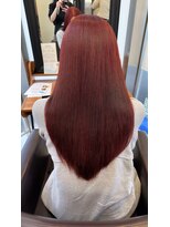 アリスバイアフロート 自由が丘(ALICe by AFLOAT)&nbsp;ブリーチ無しダブルカラー／チェリーレッド／自由が丘