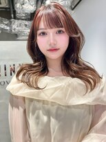 ミンクスオーバー(MINX OVER)&nbsp;韓国ヘア/魅力倍増カール/セミディ/シアーカラー/ダークアッシュ