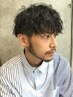 メンズカット+ツイストスパイラルパーマ¥15000#渋谷#メンズパーマ#ウルフ