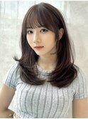 ワンカール　小顔レイヤーカット